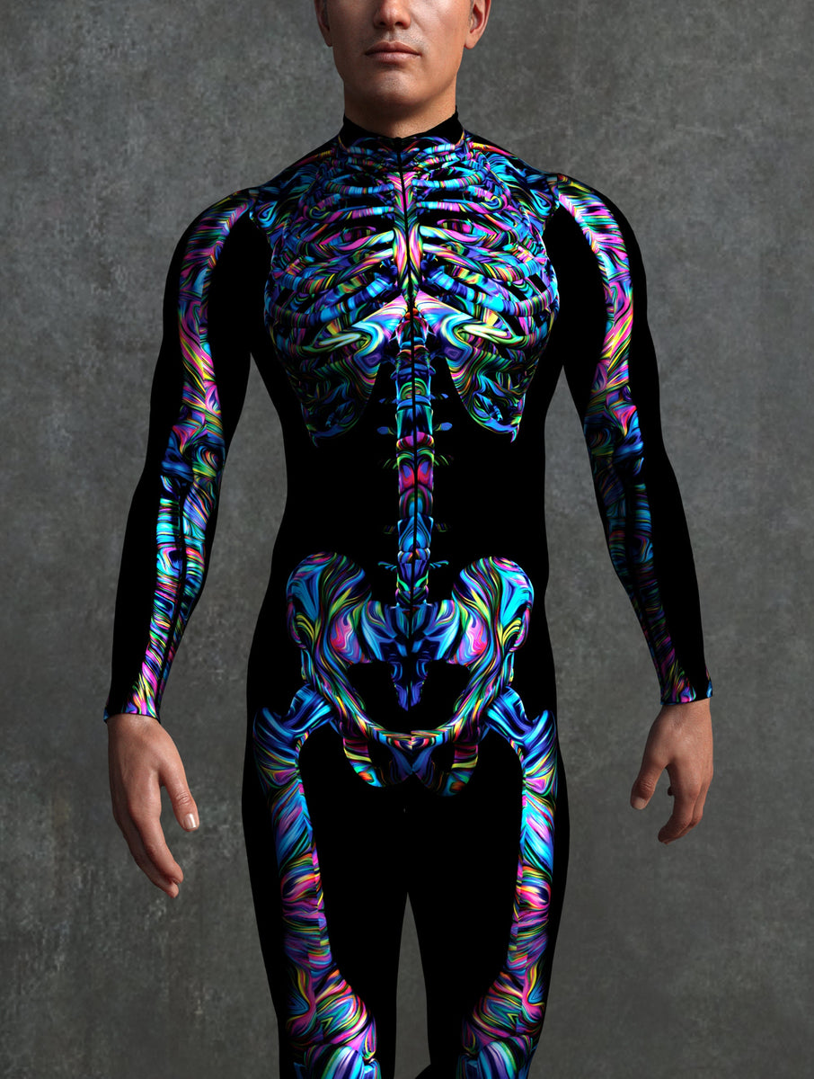 Slim Shady Skeleton Male Costume CandyCatz