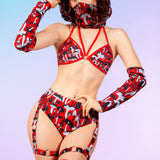 Shroomy Ring Triangle Top