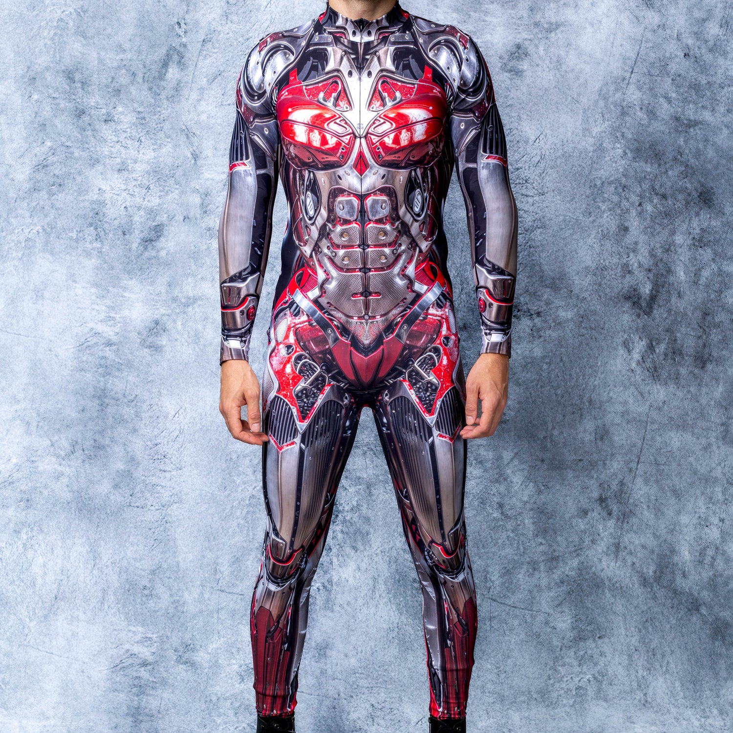 Ruby Metalix Male Costume Blue, Red