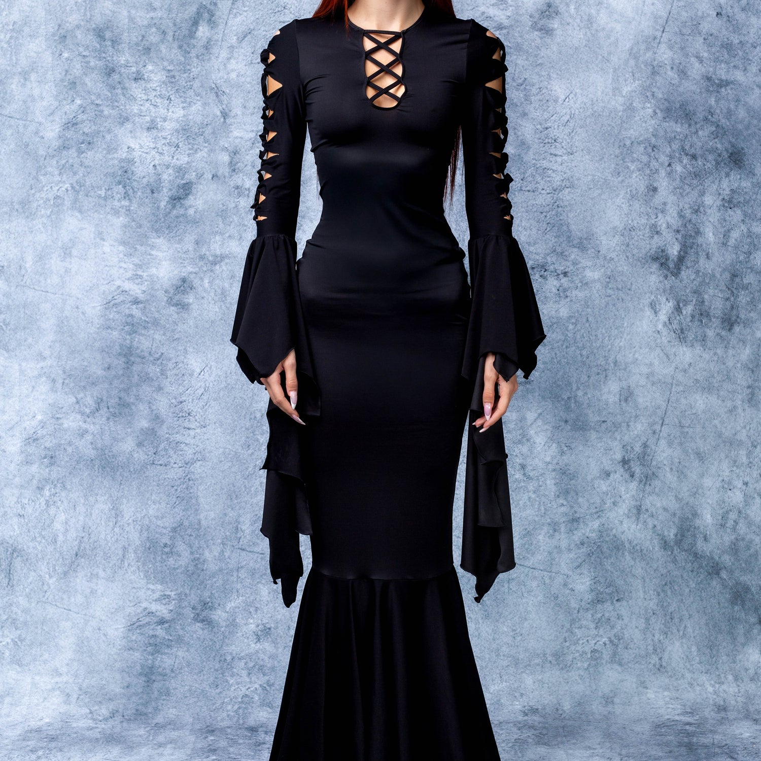 Underworld Queen Gown Dress Black
