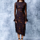 Eerie Eyes Pencil Dress