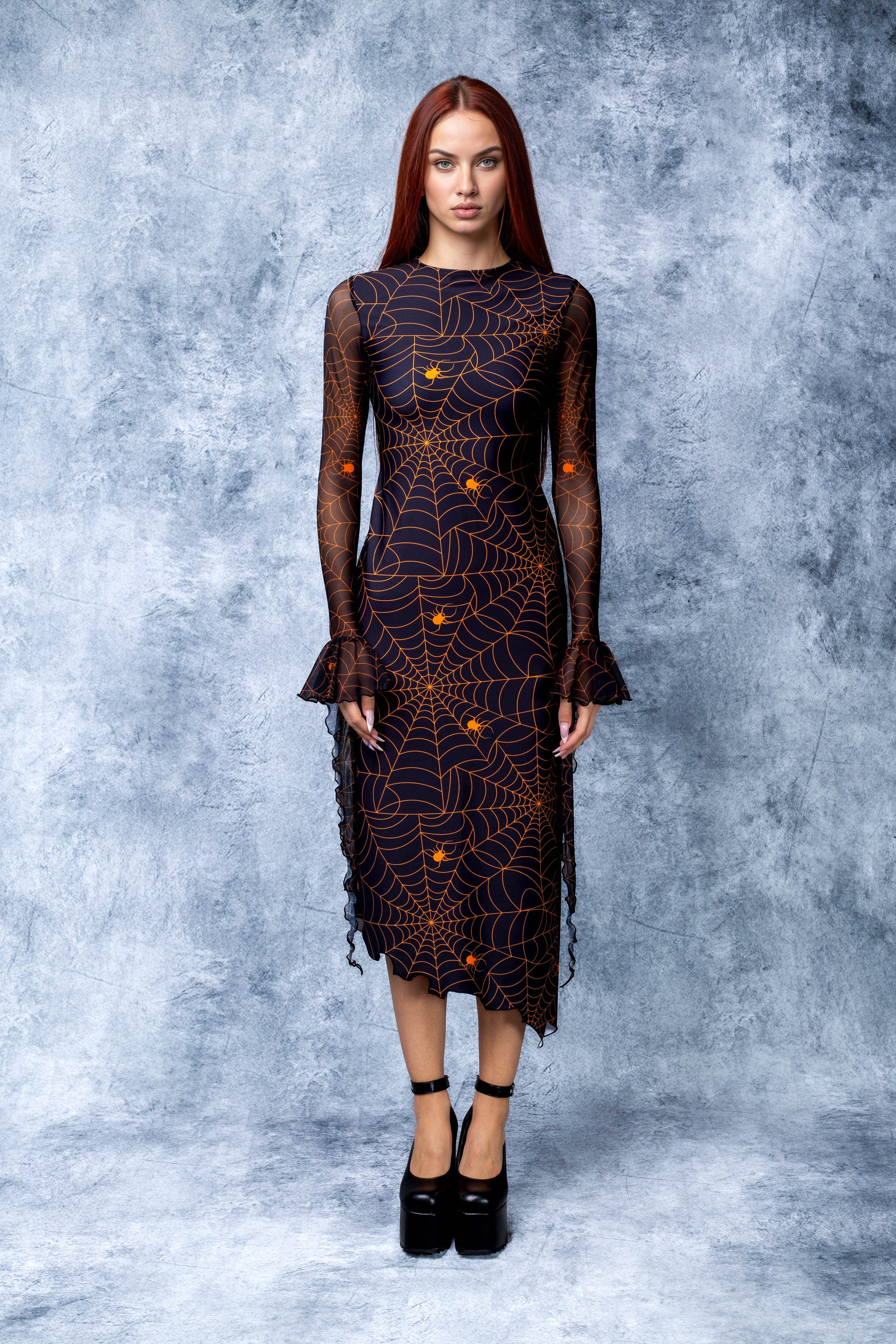 Eerie Eyes Pencil Dress 2