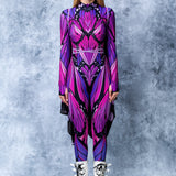 Lilac Butterfly Mesh Wings