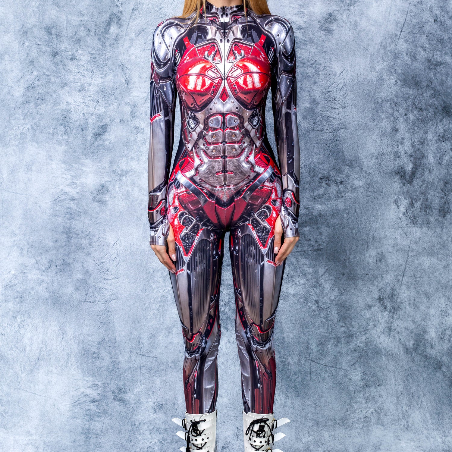 Ruby Metalix Costume Red