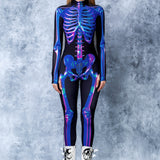 Holo Skeleton Costume