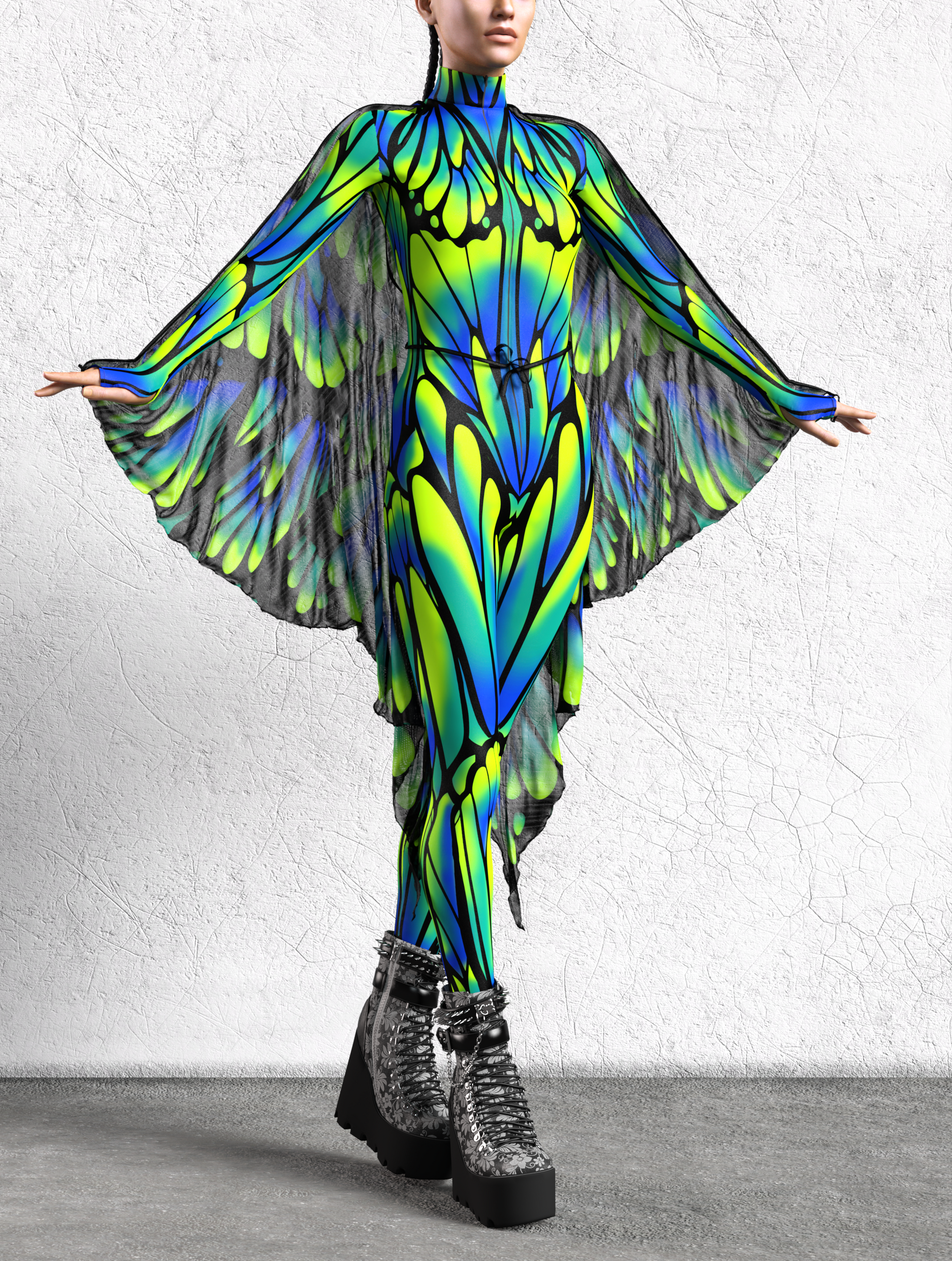 Flutter Mesh Wings 2