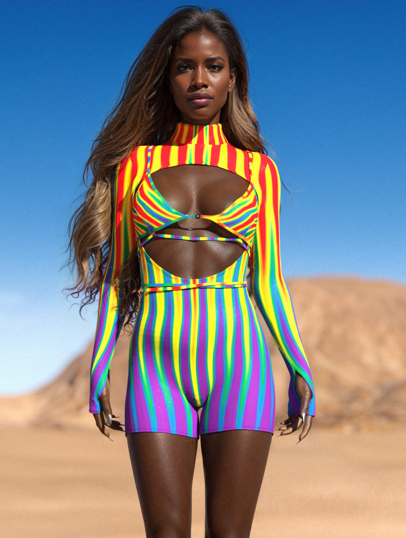 Infinitum Open Heart Romper 1