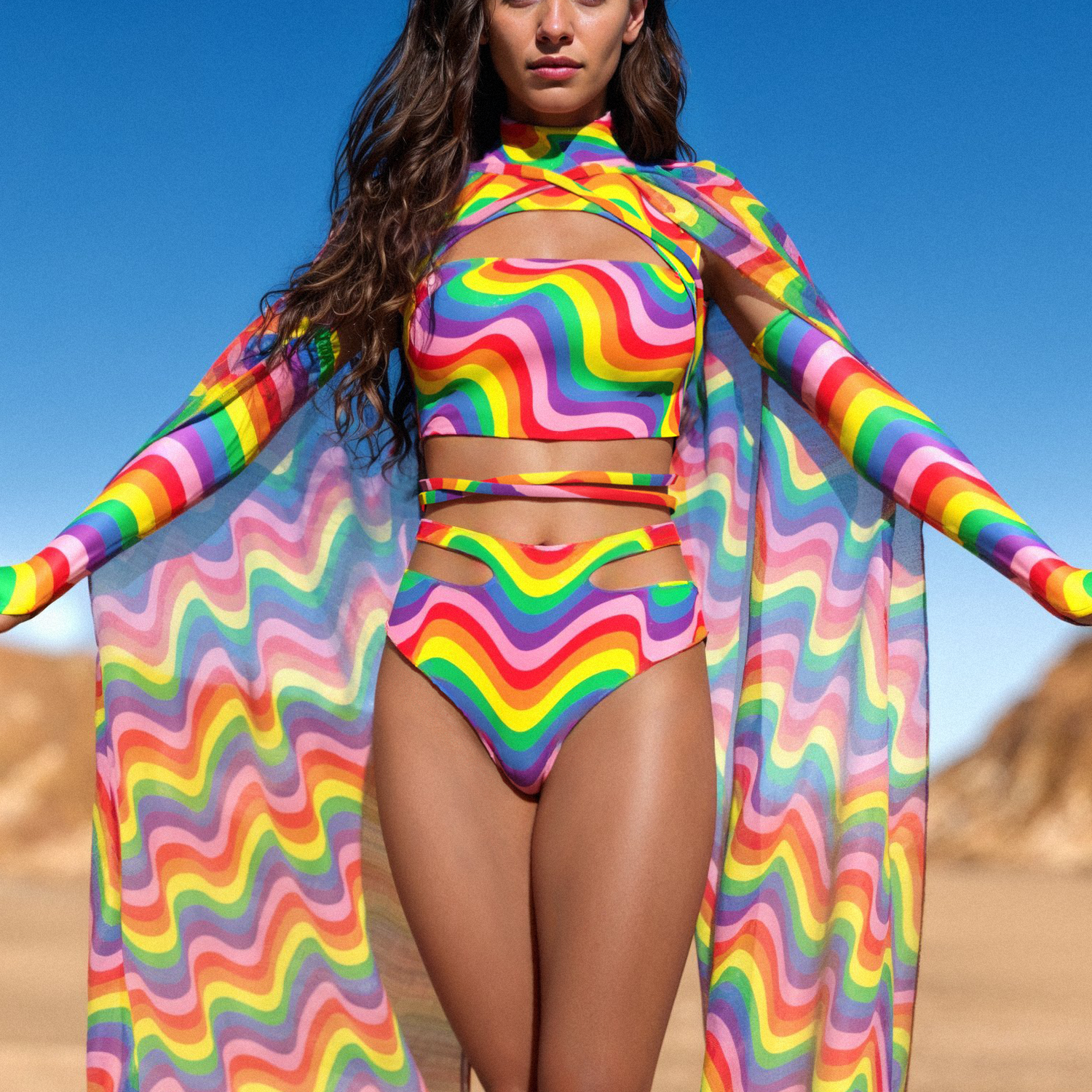 Vibrant Mesh Wings 3