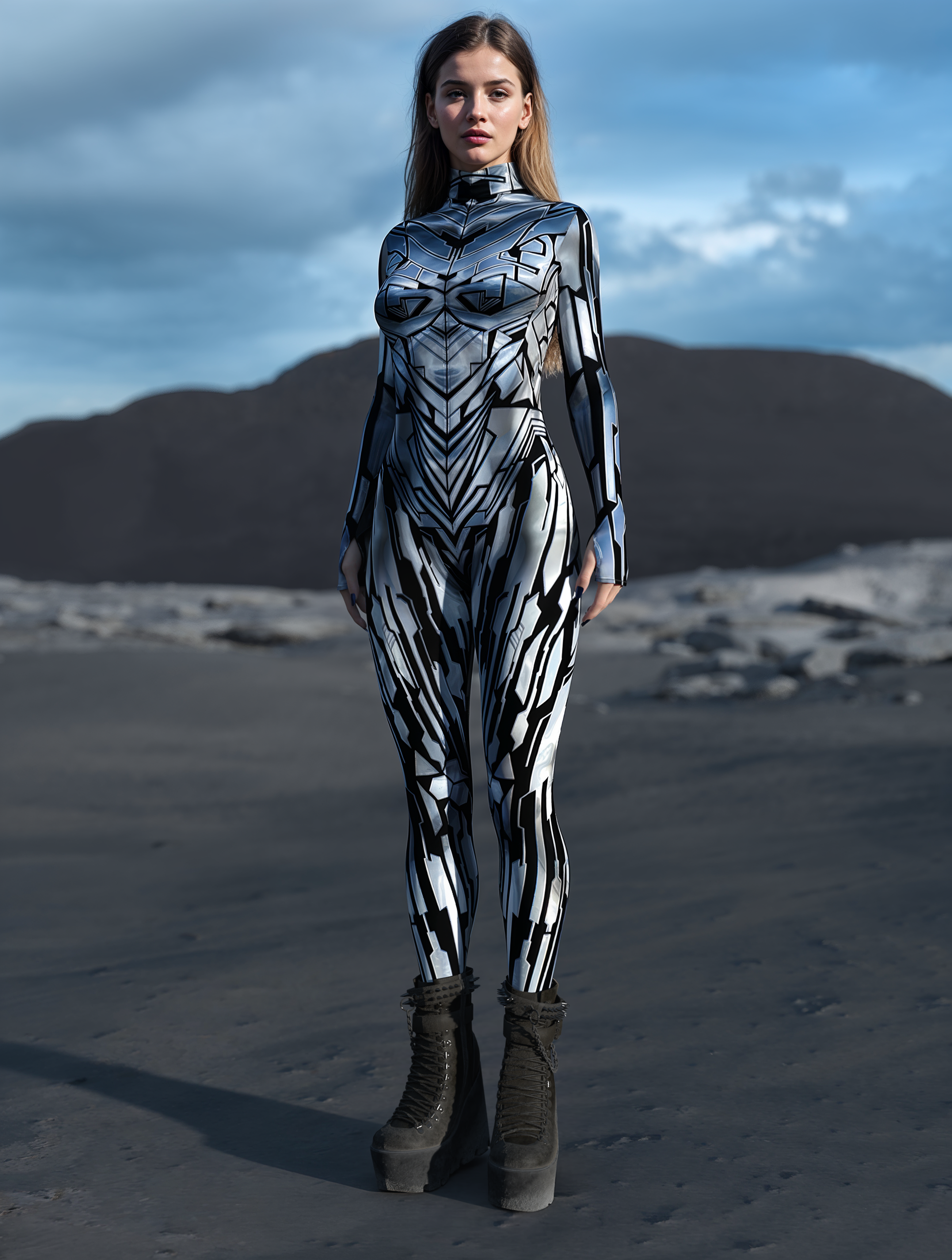 Fury Node Silver Costume 2