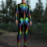 Rainbow Anatomy Male Costume