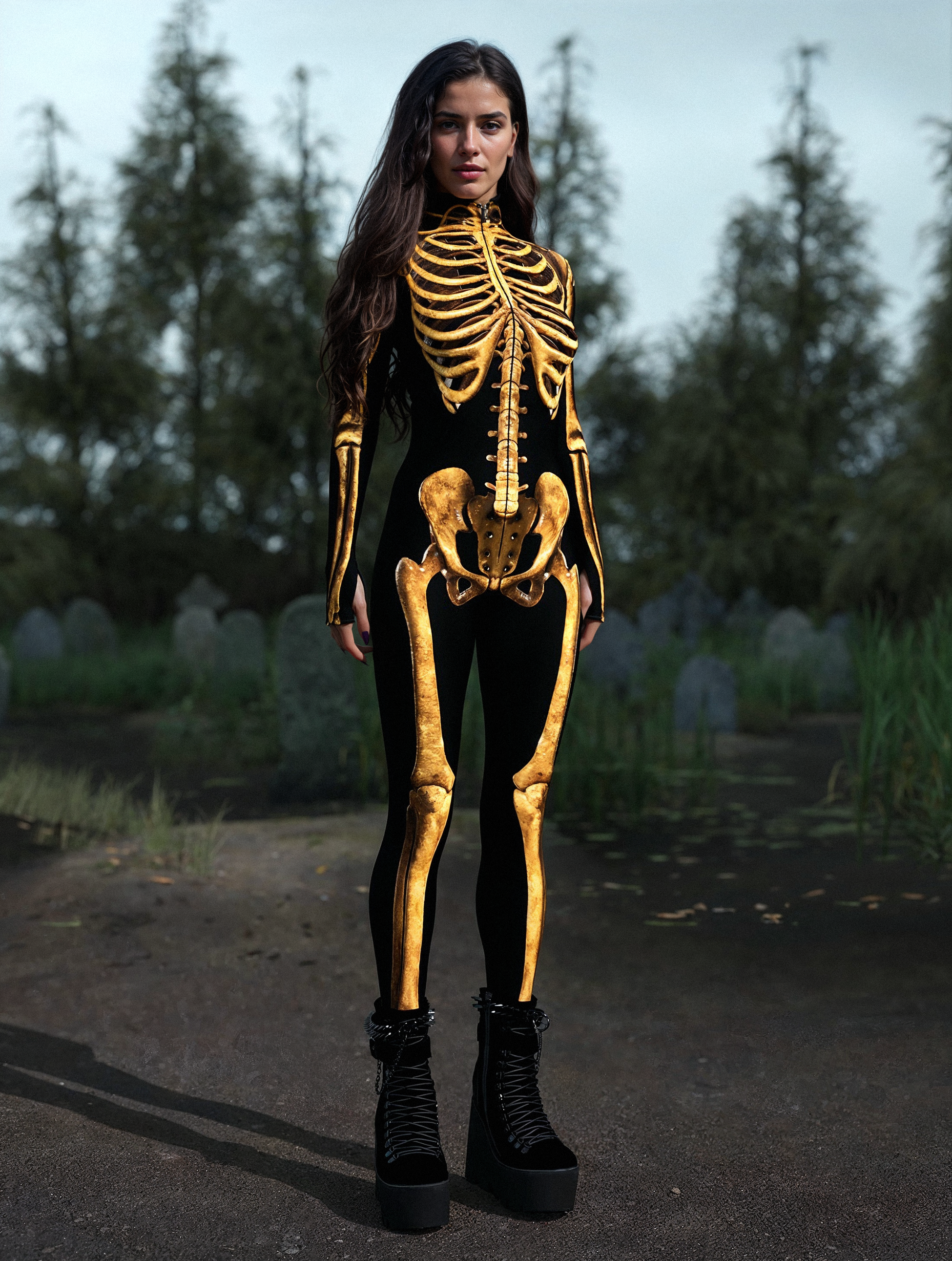 Dirty Candy Skeleton Bodysuit 2
