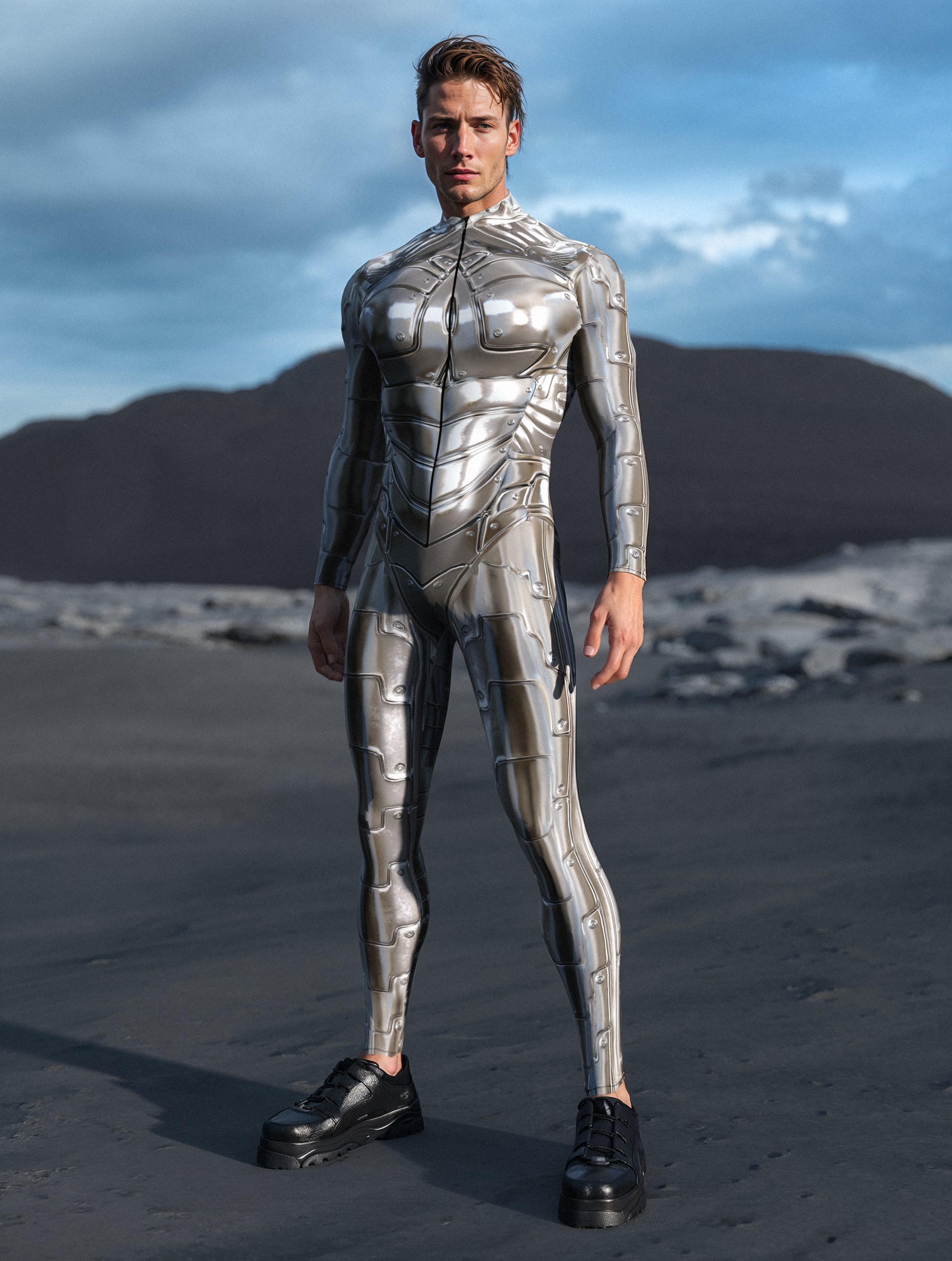 Azur Phantom Male Costume 2