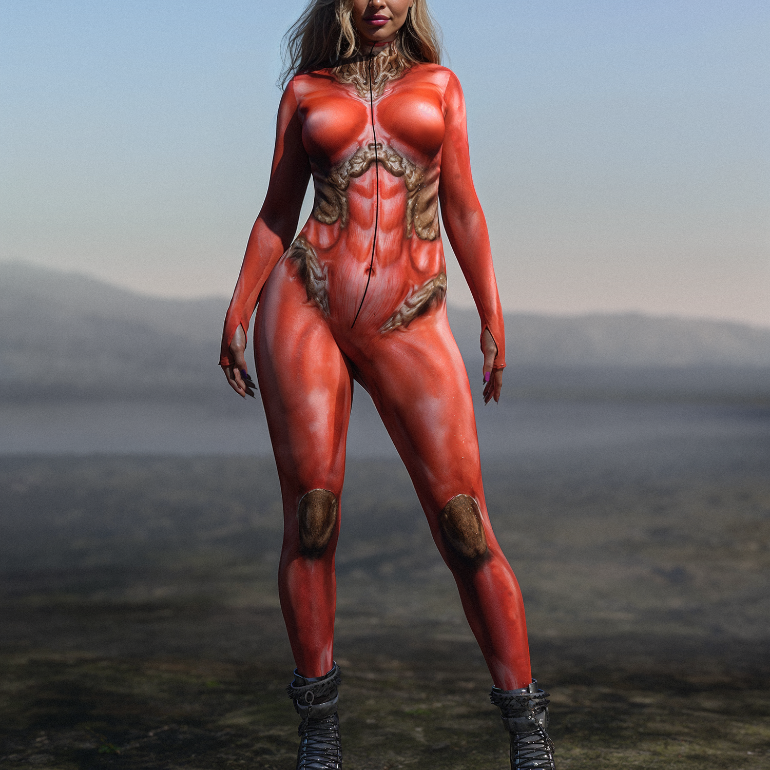 Hell Servant Red Costume Red