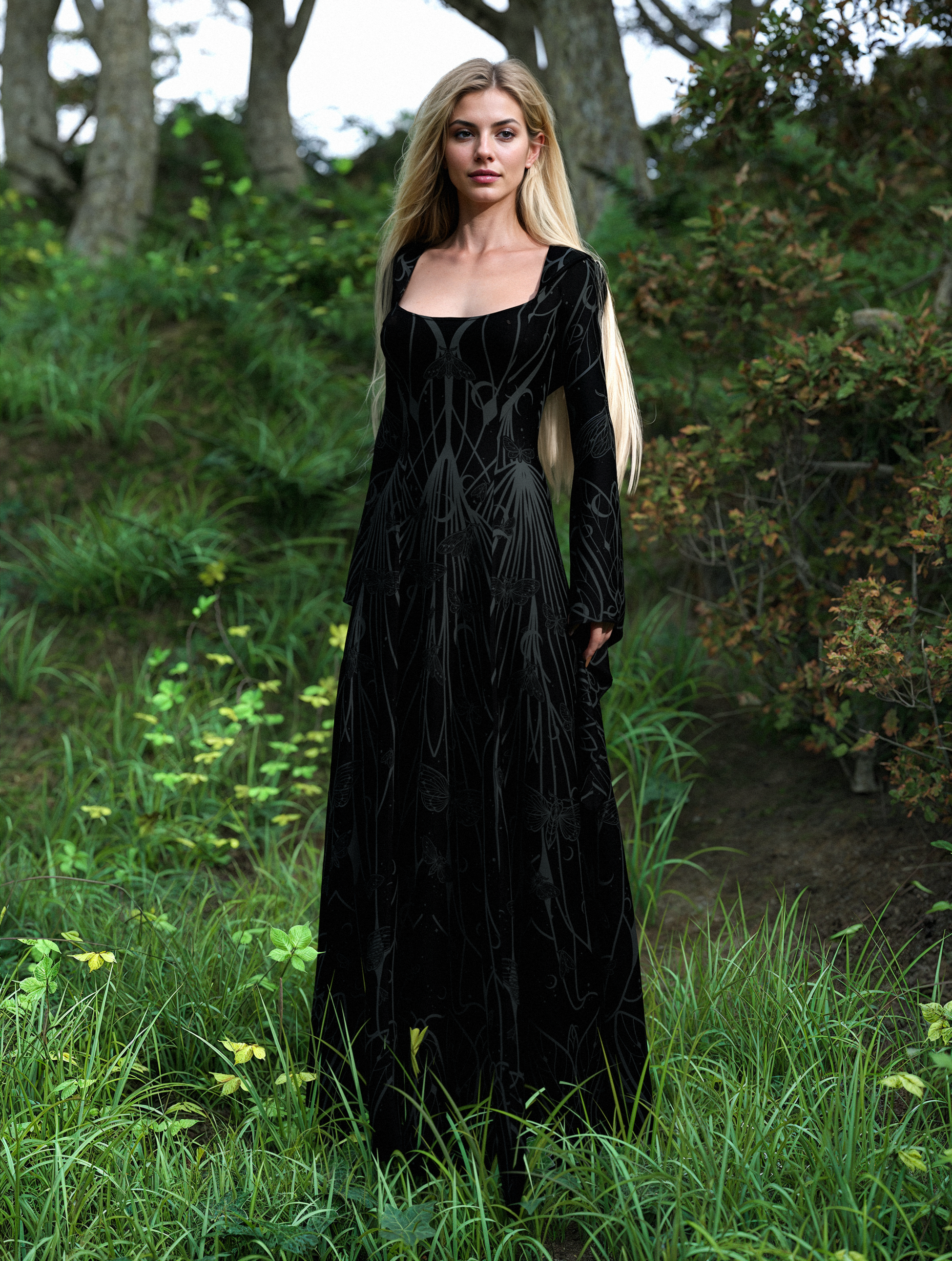 New Moon Witcher Long Dress 2