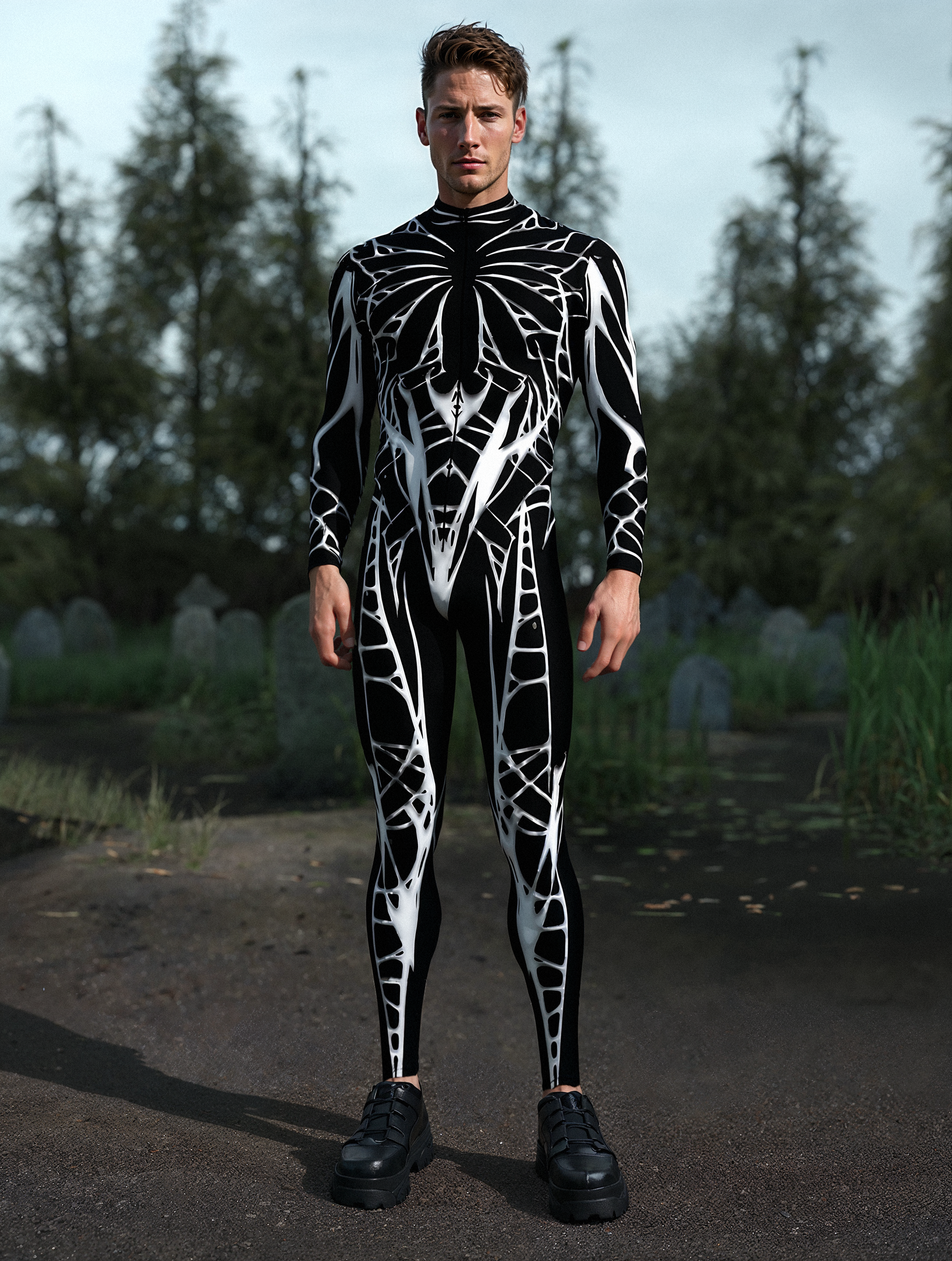 Arachna Dark Male Costume 2