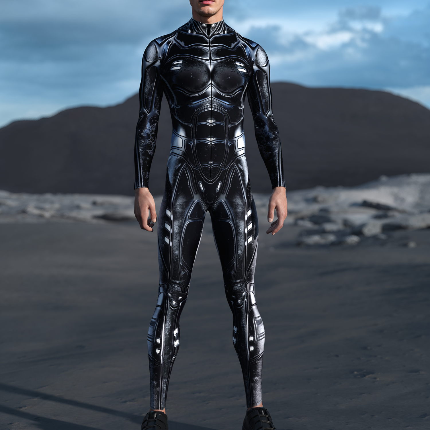 Core Node Male Costume Black