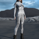 Myriad Sentinel Silver Costume