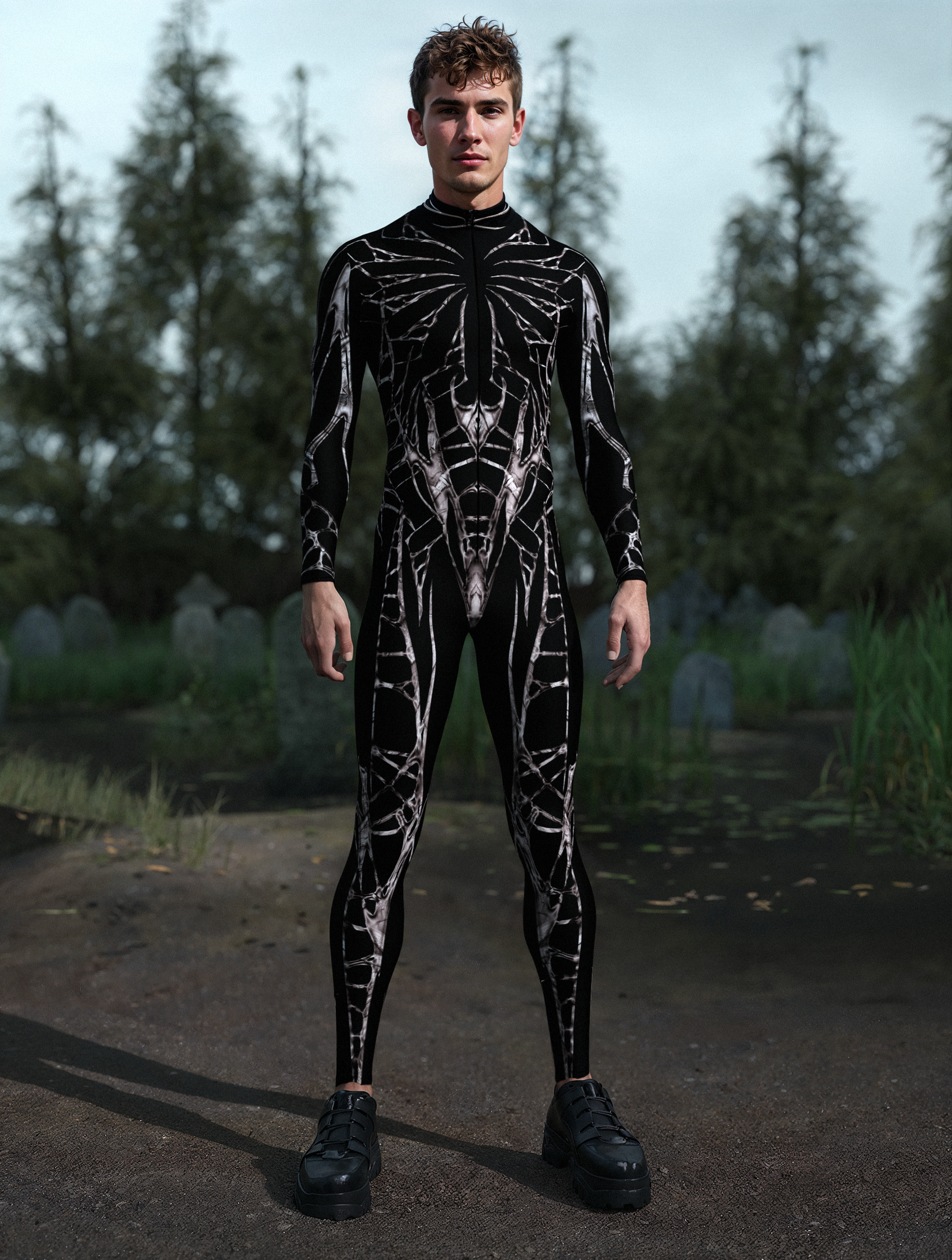 Chiroptera Umbra Male Costume 2