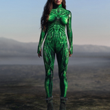 Exomorph Green Bodysuit