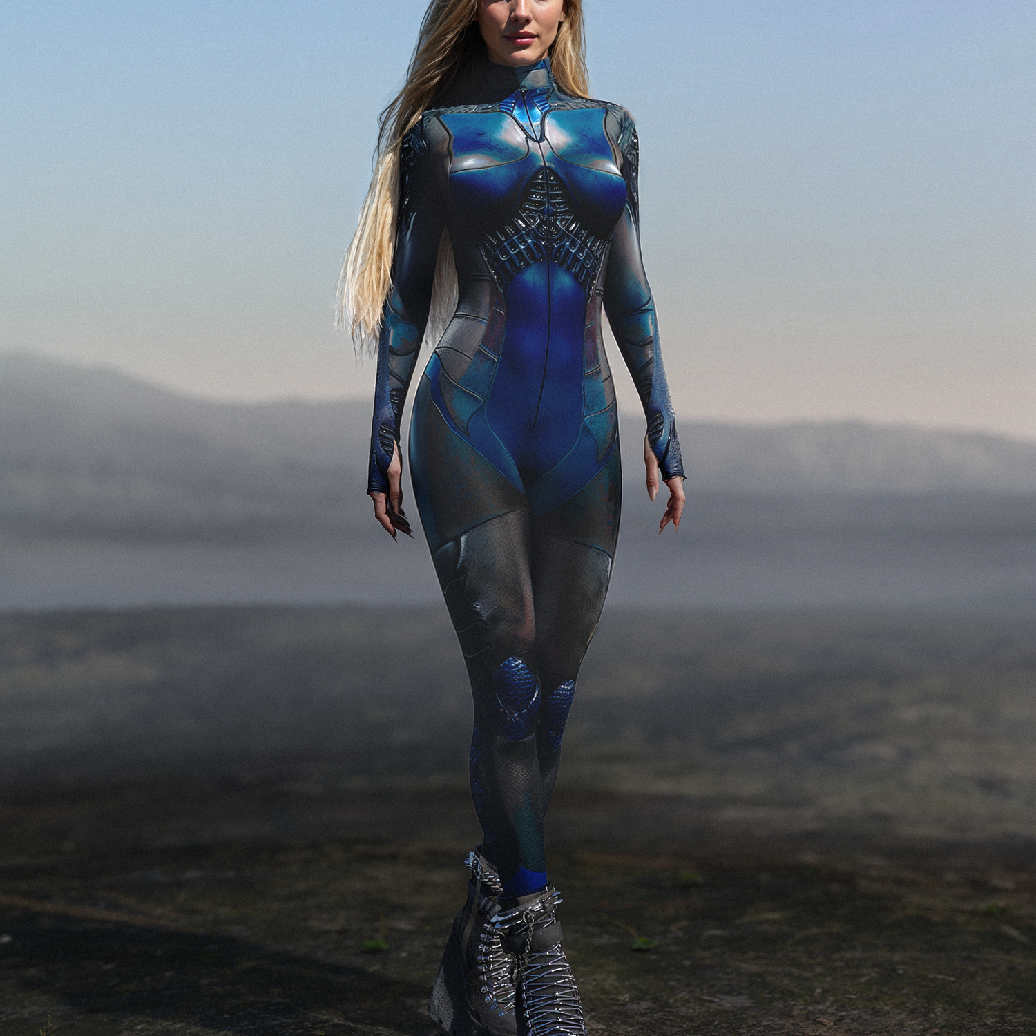 Antslut Blue Costume Blue