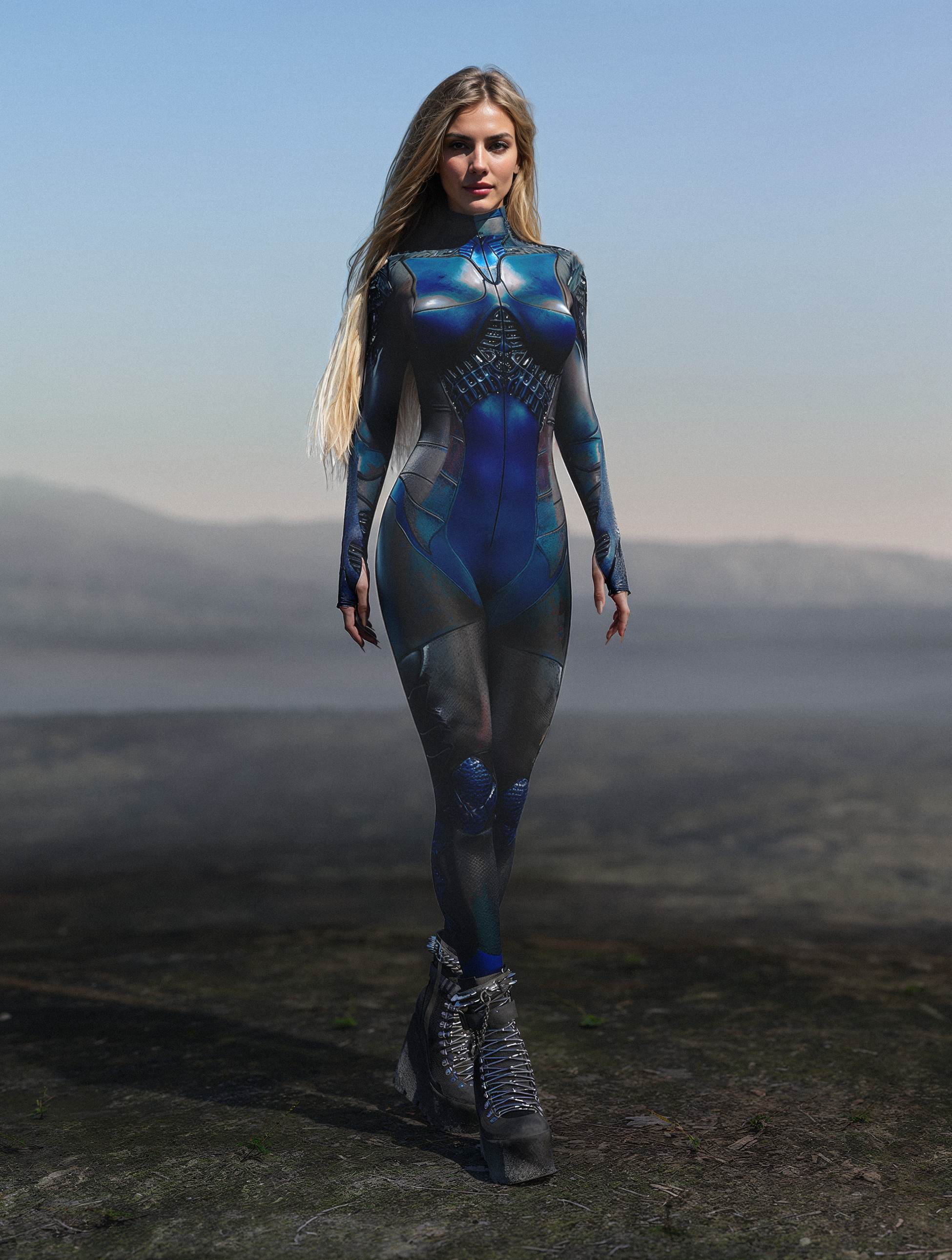 Antslut Blue Costume 2