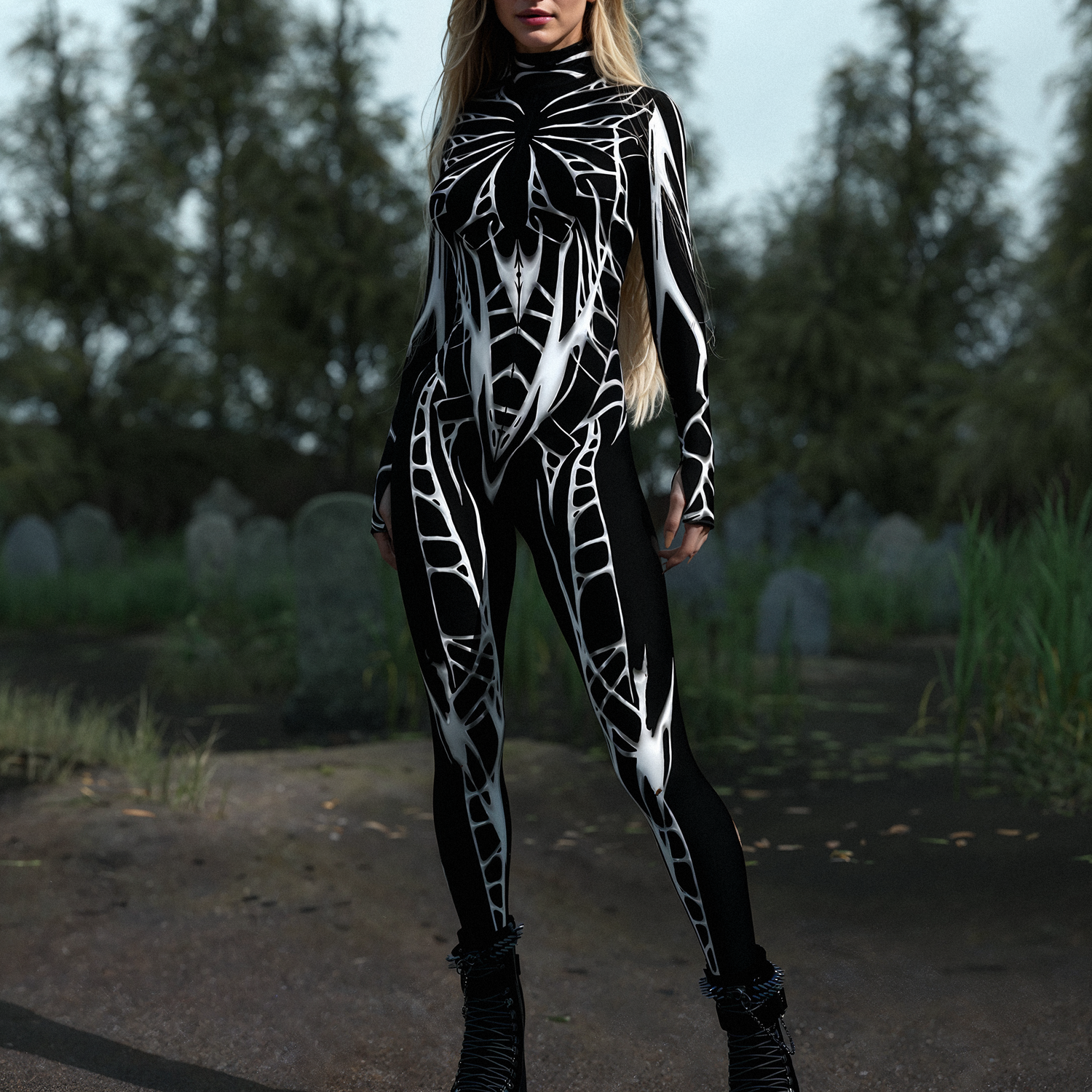 Arachna Dark Costume Black