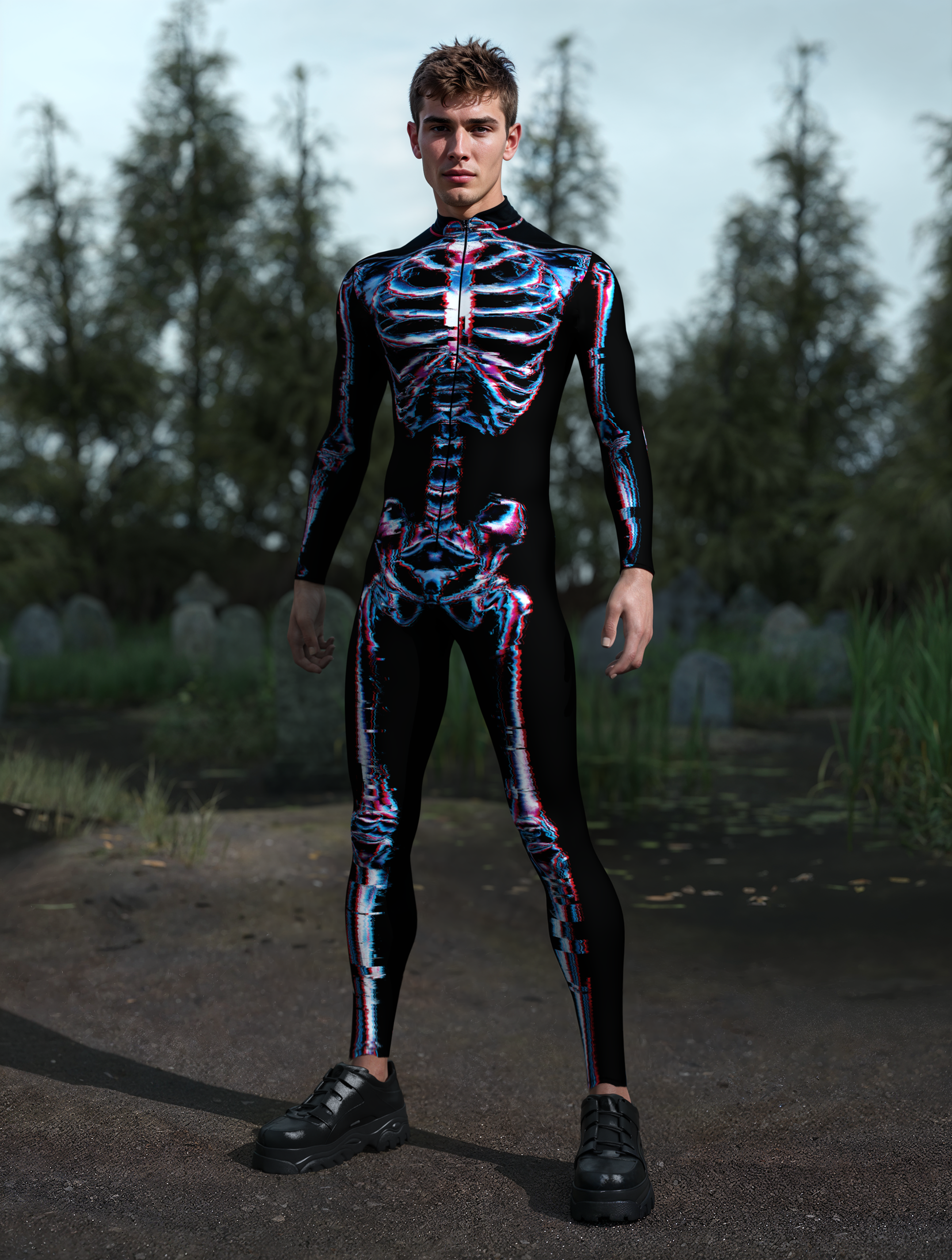 Tech Warp Male Costume 2