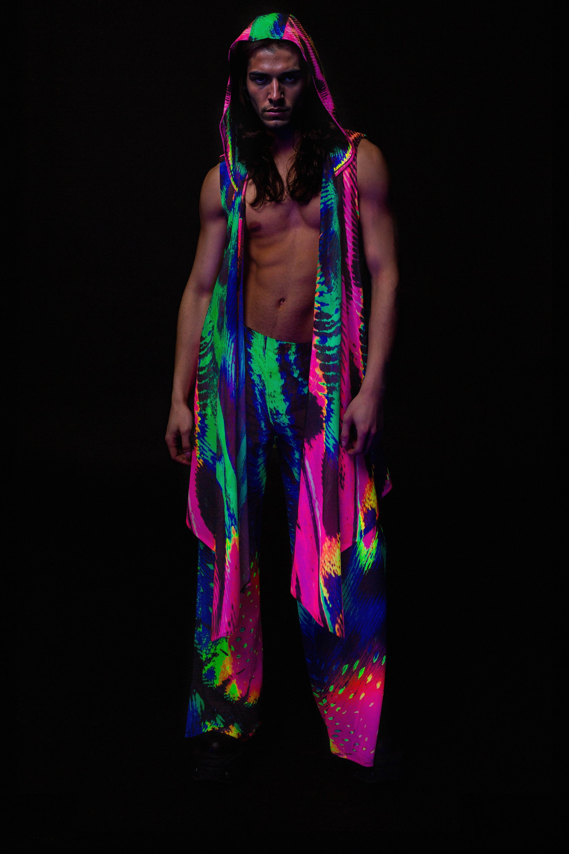 Rawrr Mesh Male Hooded Vest 2