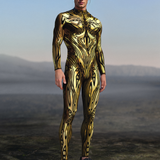 Corrupted Gold Male Costume