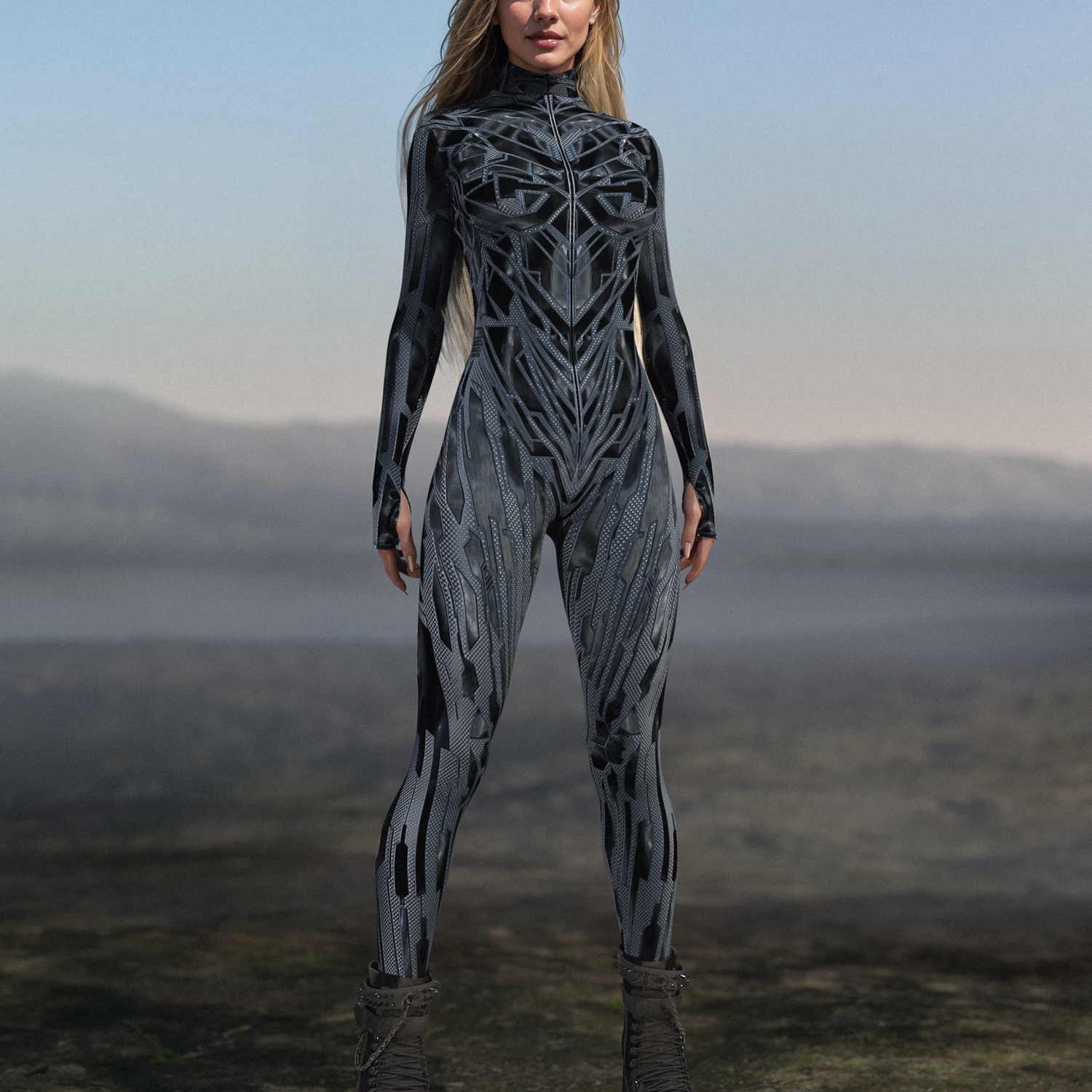 Fury Node Carbon Costume 3