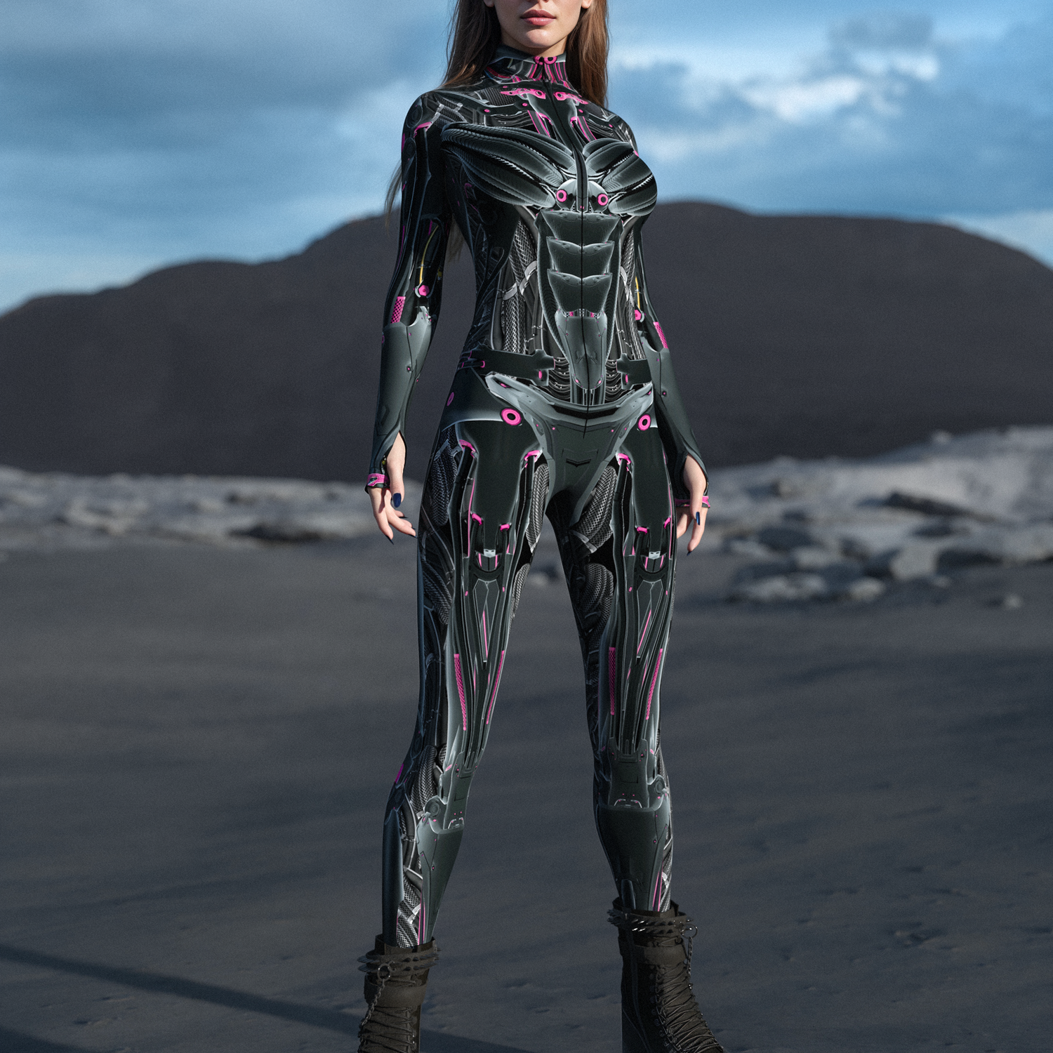 Doom Droid Costume Cosplay