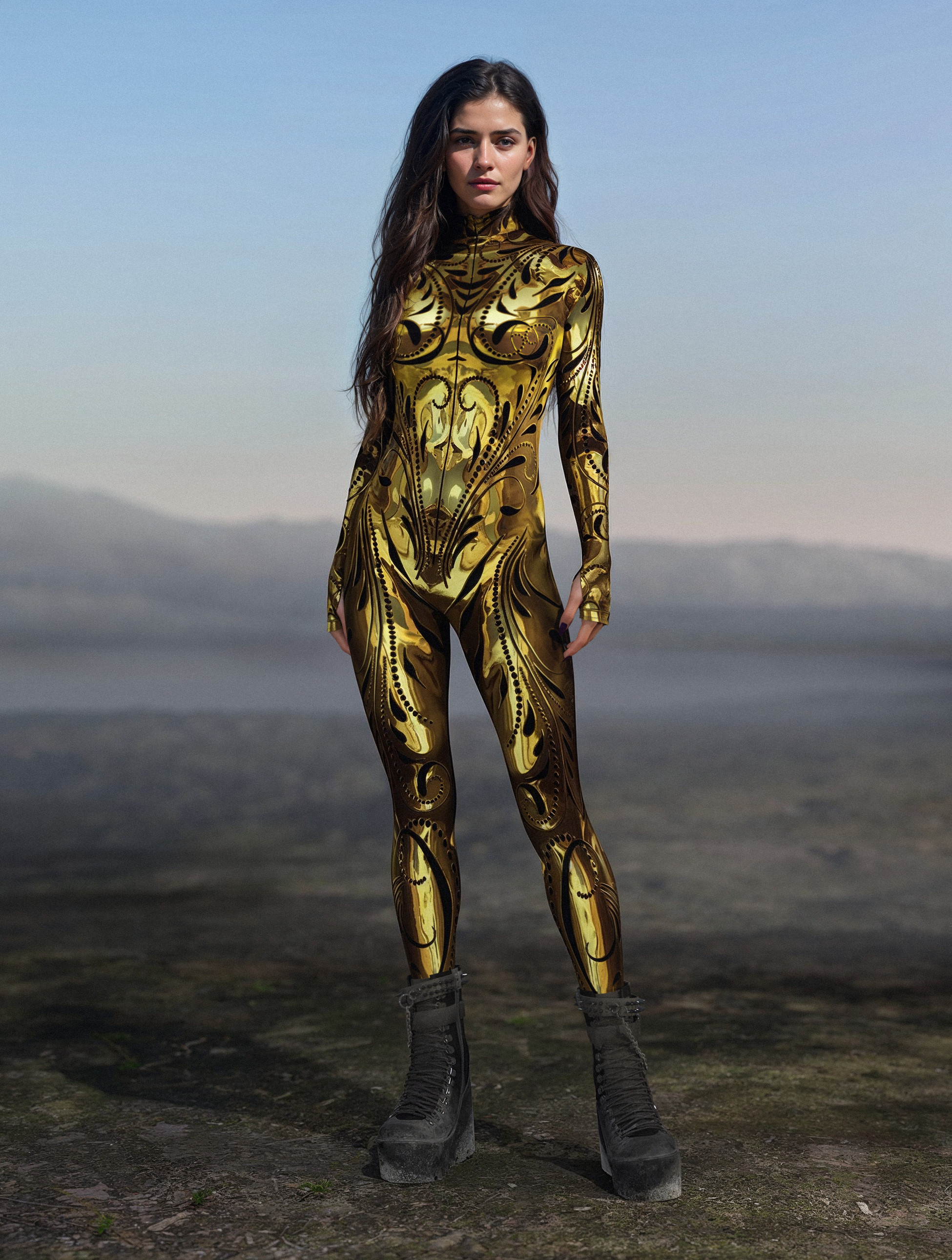 Golden Blossom Costume 2