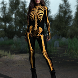 Dirty Candy Skeleton Costume