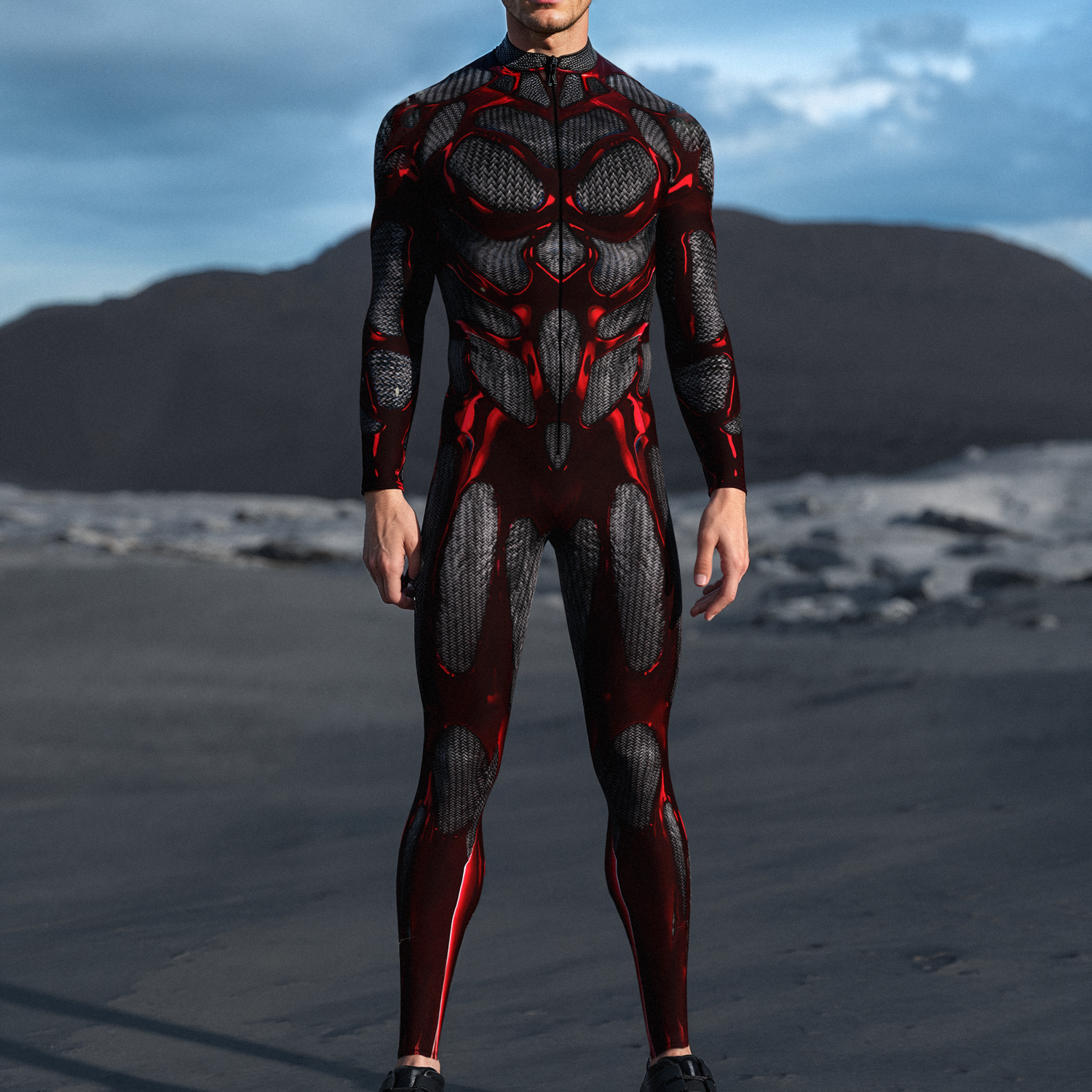 Cardinal Synth Male Costume 3