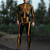 Dirty Candy Skeleton Male Costume