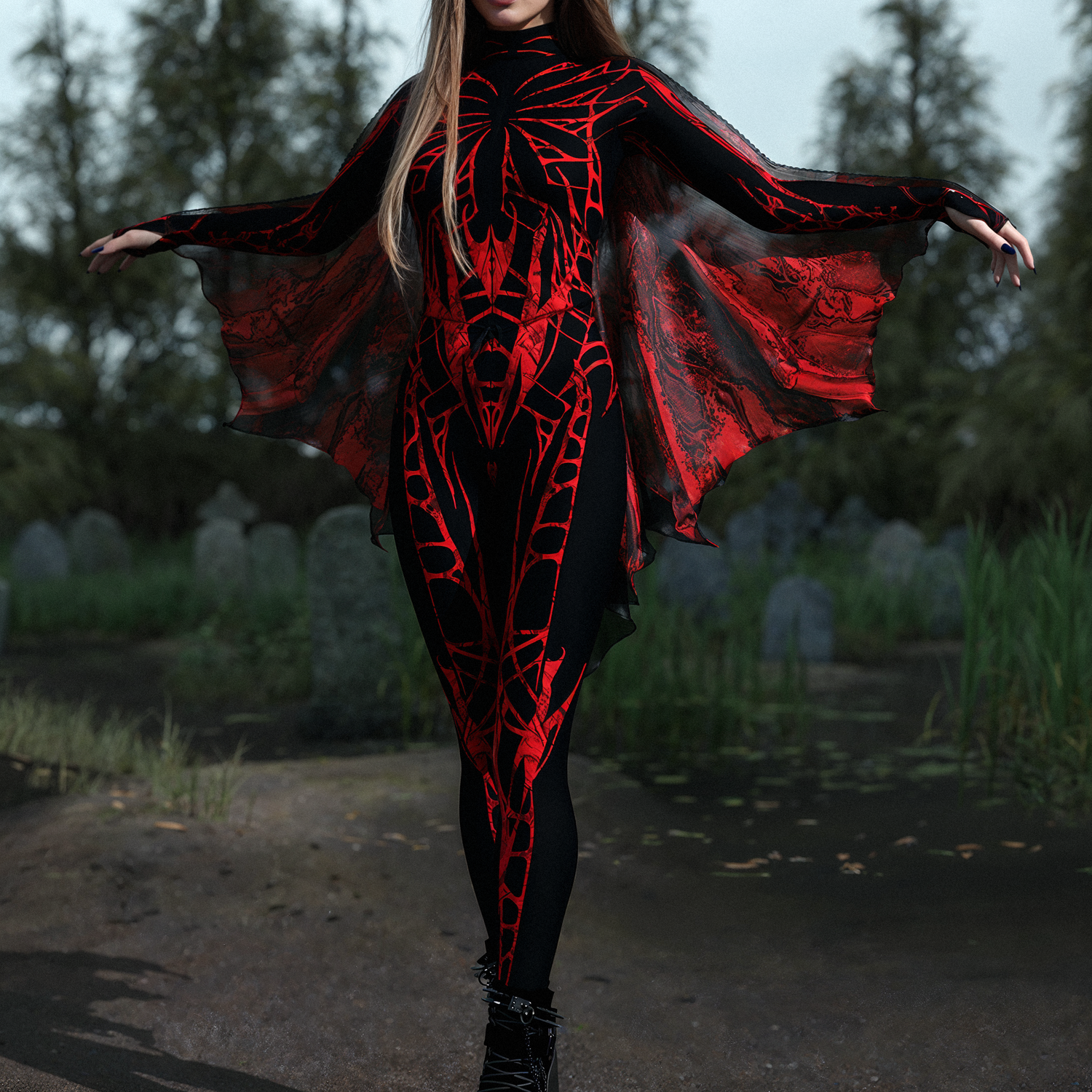 Chiroptera Sangre Wings Set