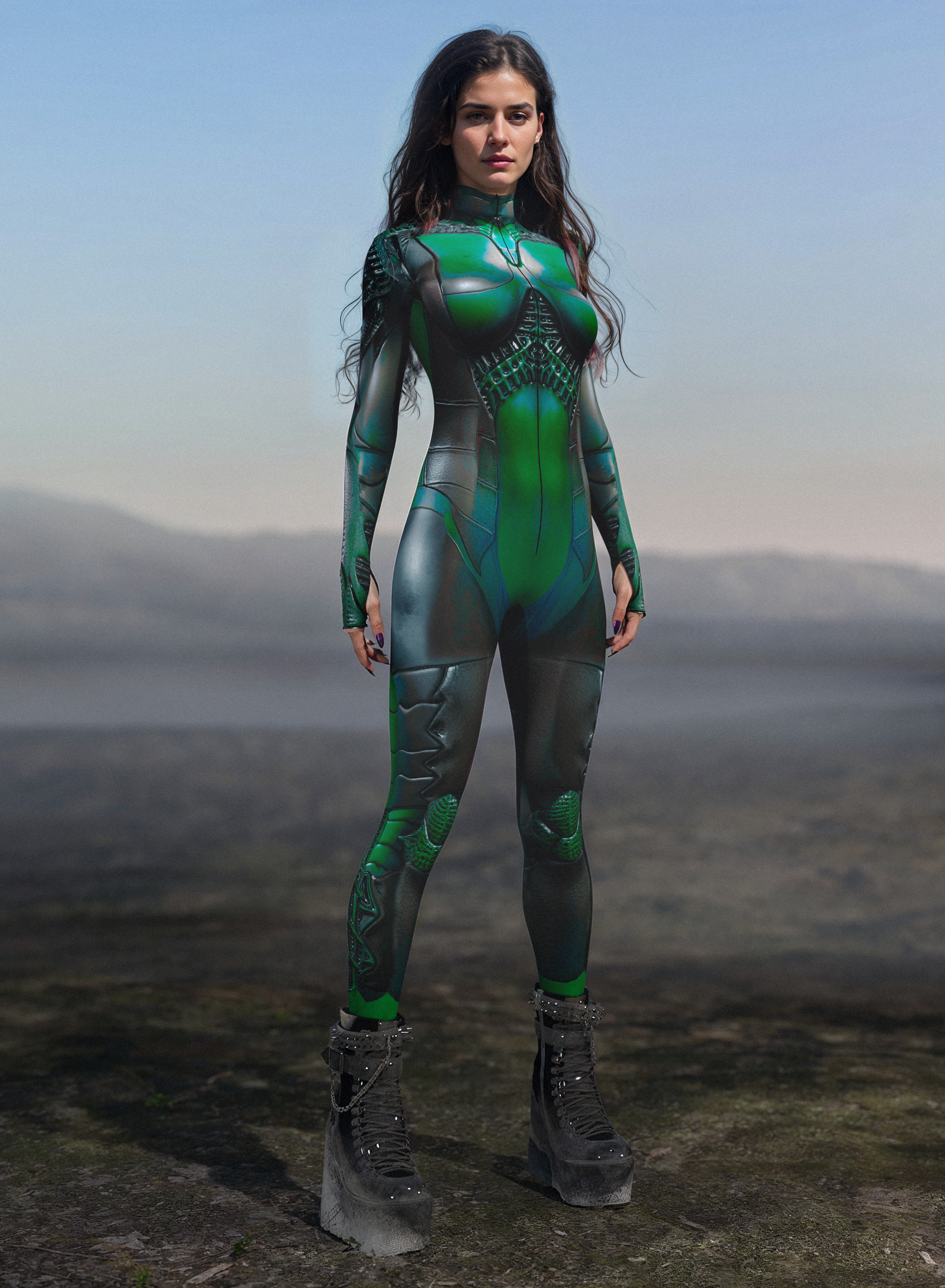 Antslut Green Costume 2
