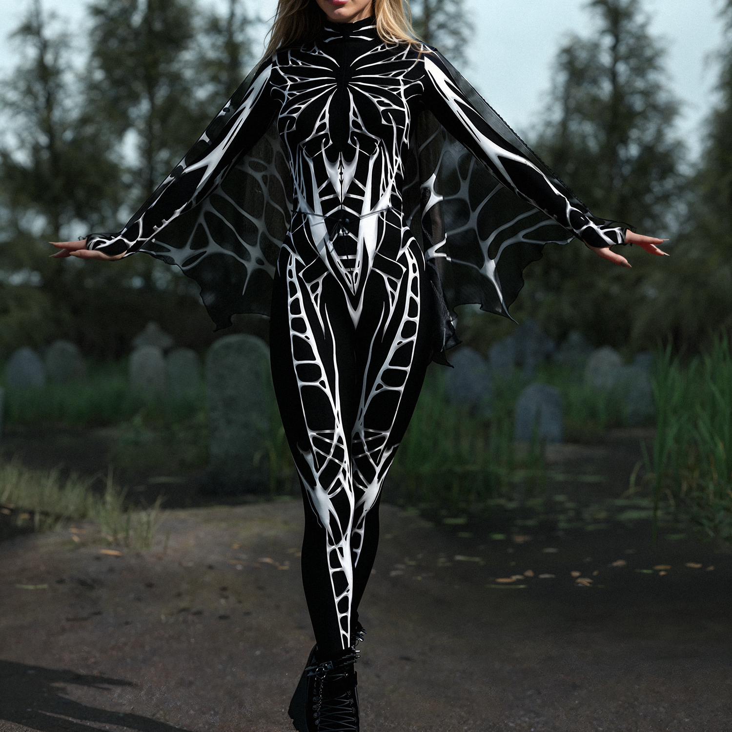 Arachna Dark Costume 3