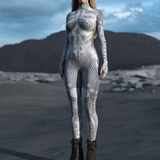 Myriad Sentinel Silver Costume