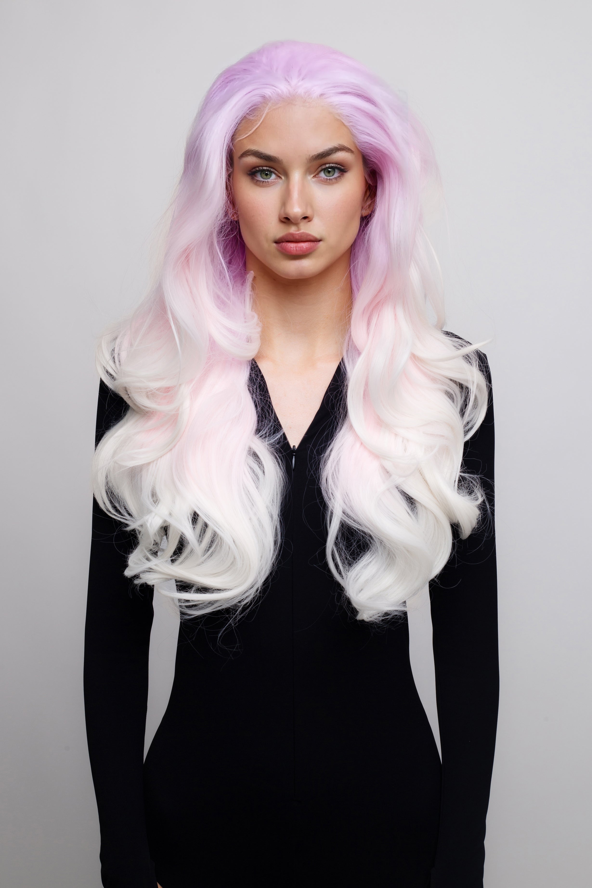 Carnation Pink&White Wig – CandyCatz