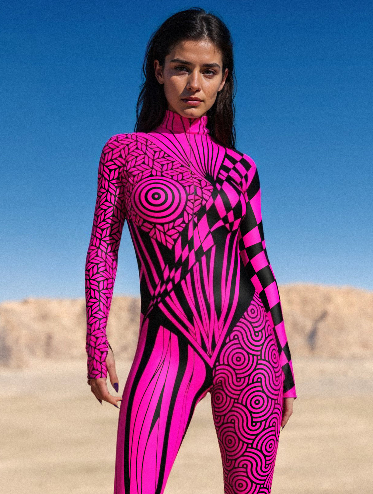 Chaotique Pink Costume 2