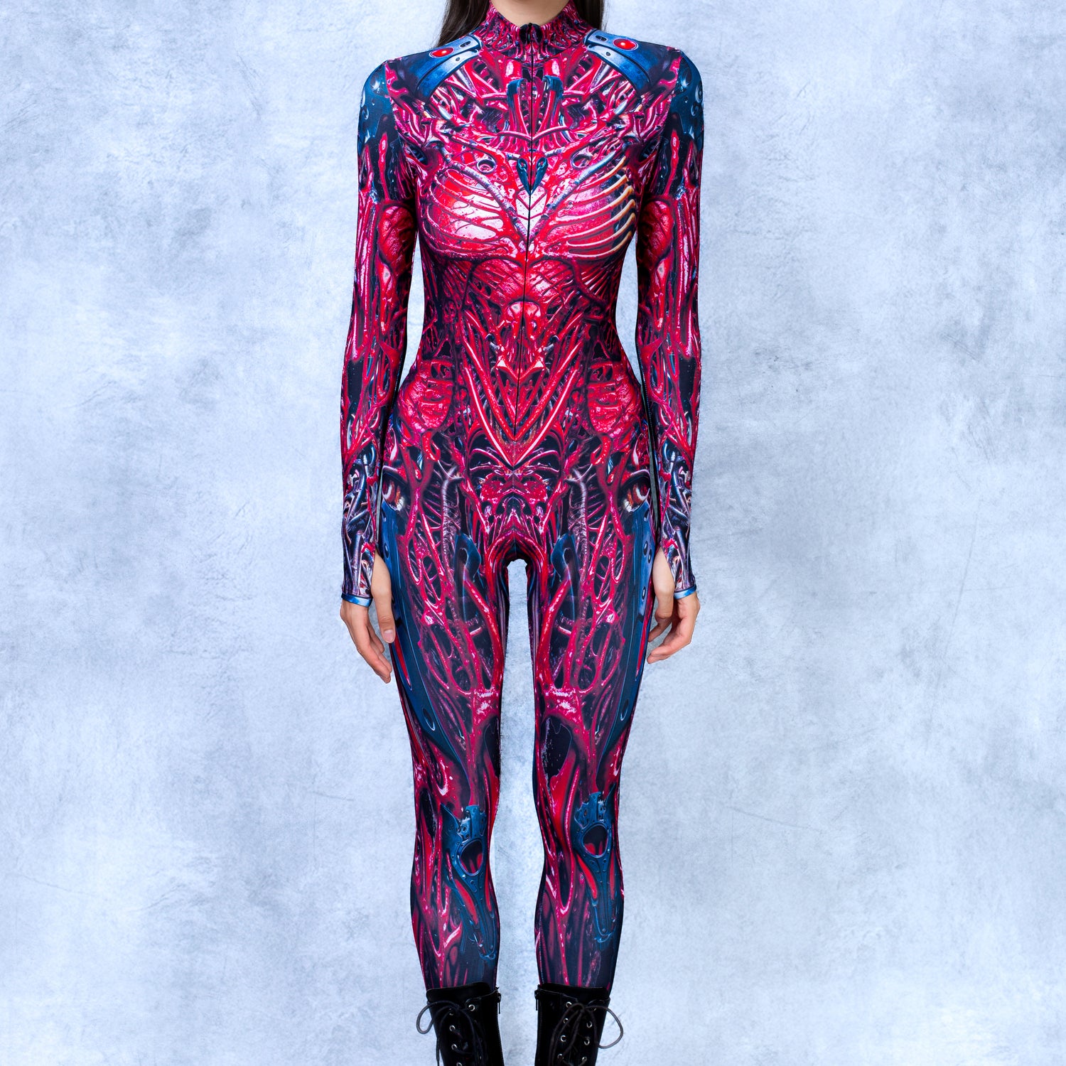 Mecha Gore Costume Red