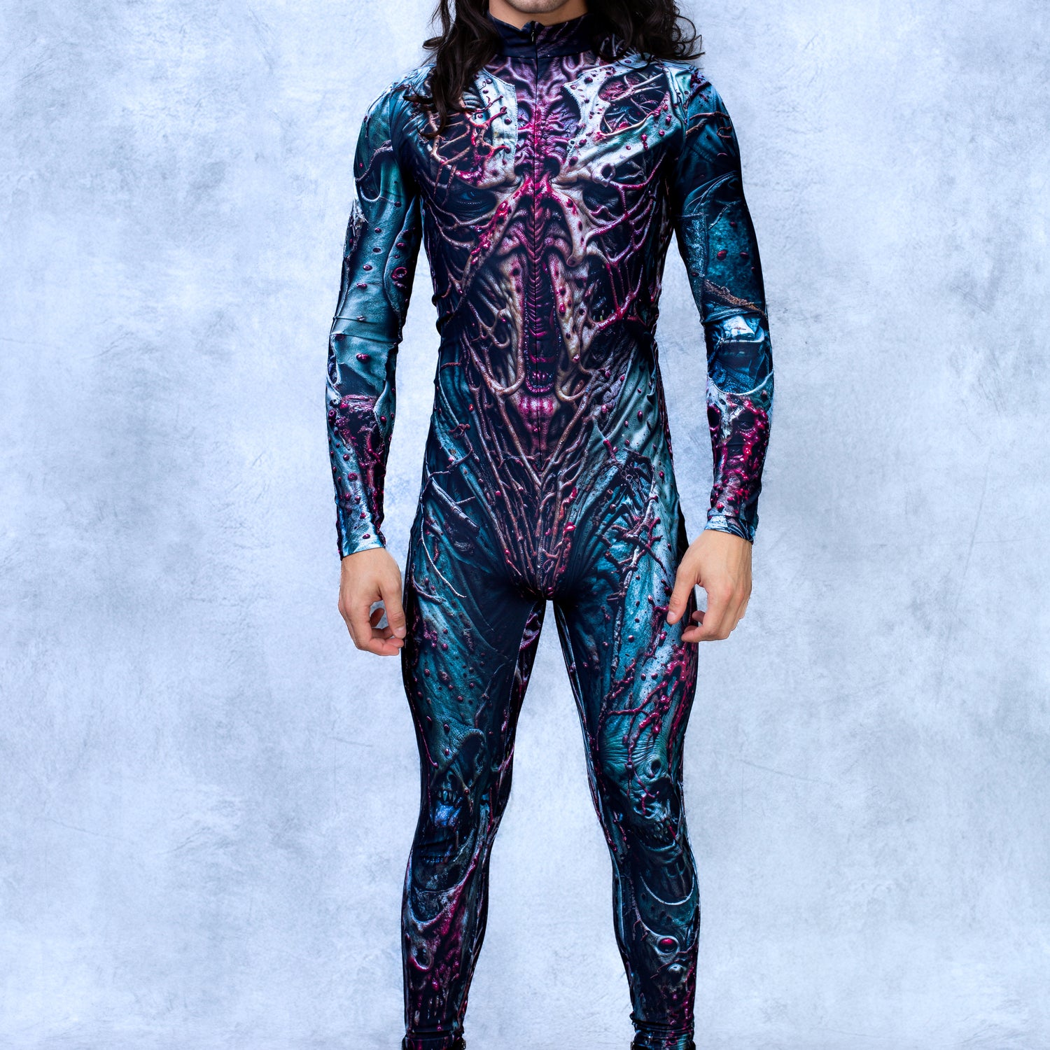 Reanimated Male Costume Blue