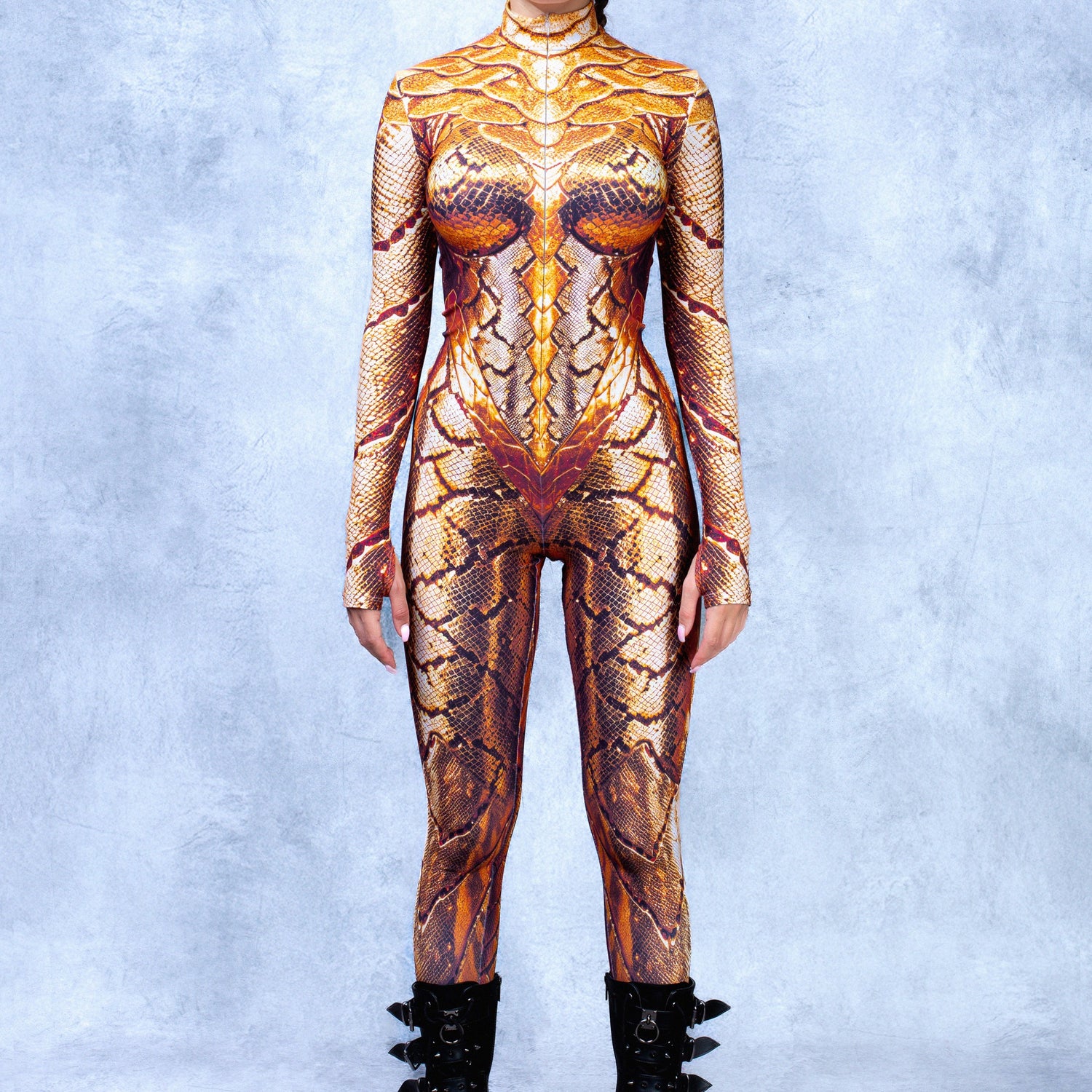 Snakeskin Royale Costume Gold