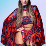 Fairy Aurous Wilderness Open-Heart Leotard