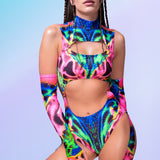 Rawrr Chaps Leotard