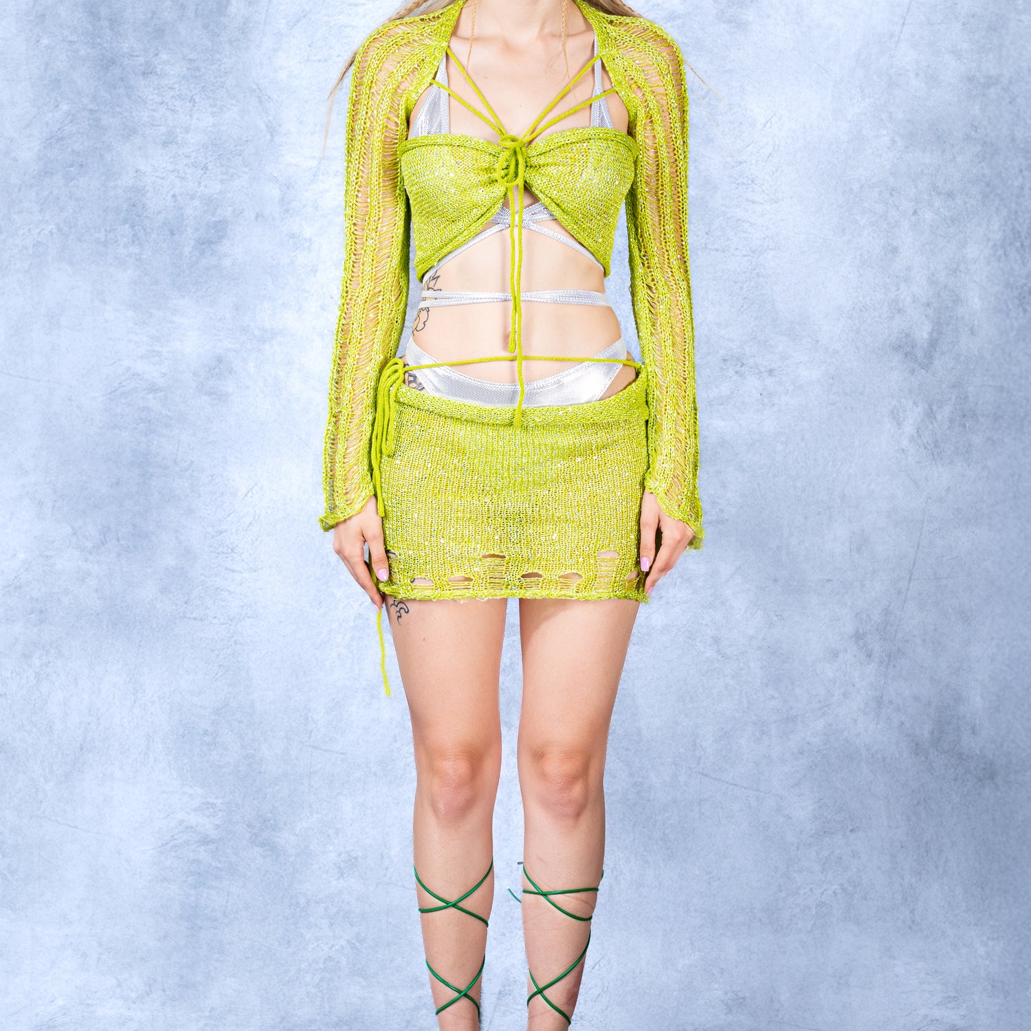 Embergaze Knitted Sequin Set 14