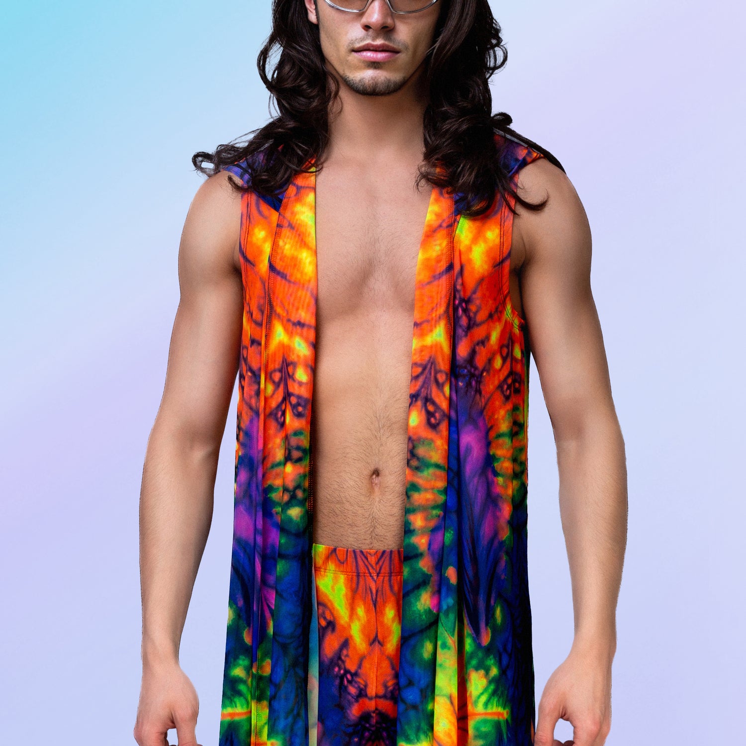 To Dye For Mesh Male Vest