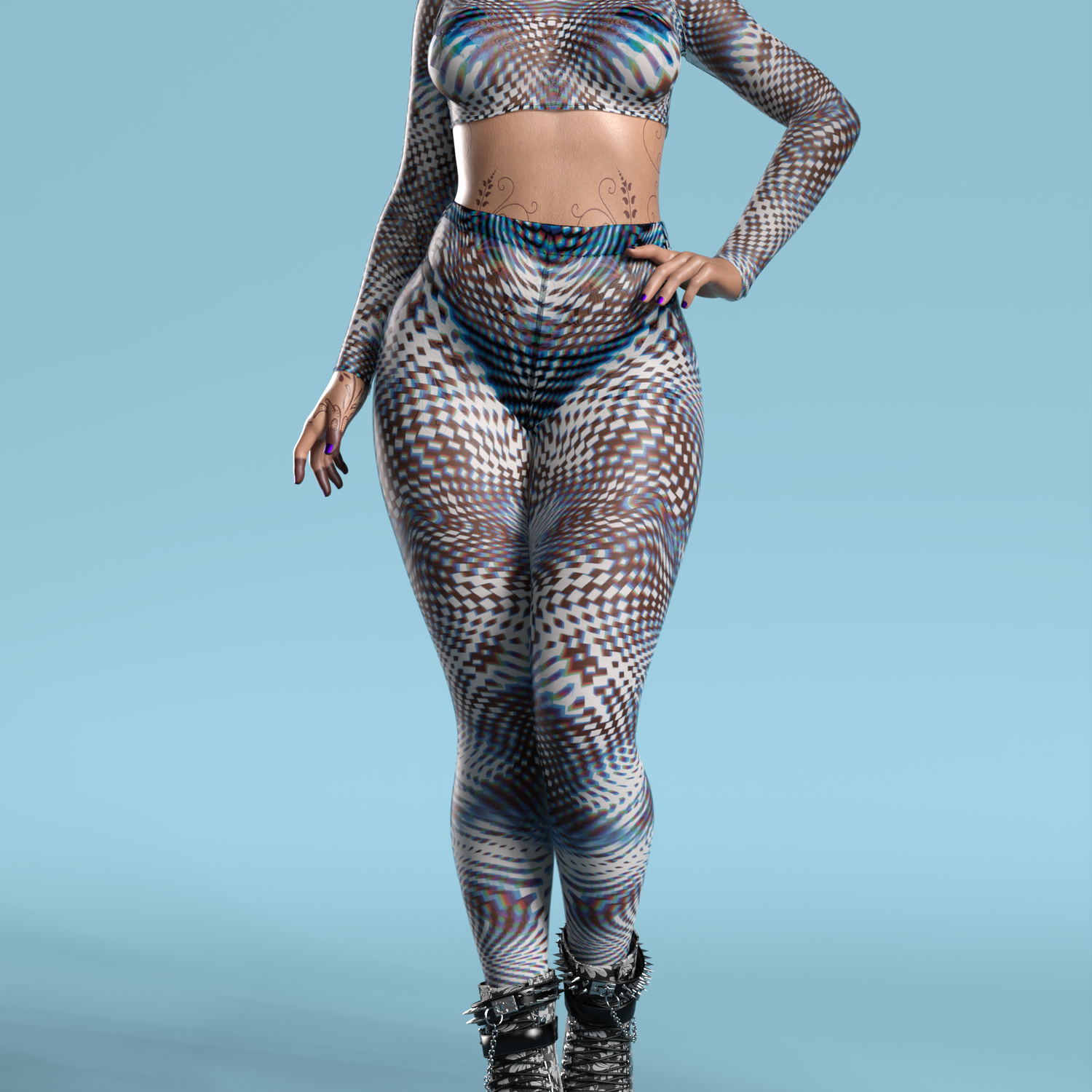 Pimped Mesh Cutout Top 3