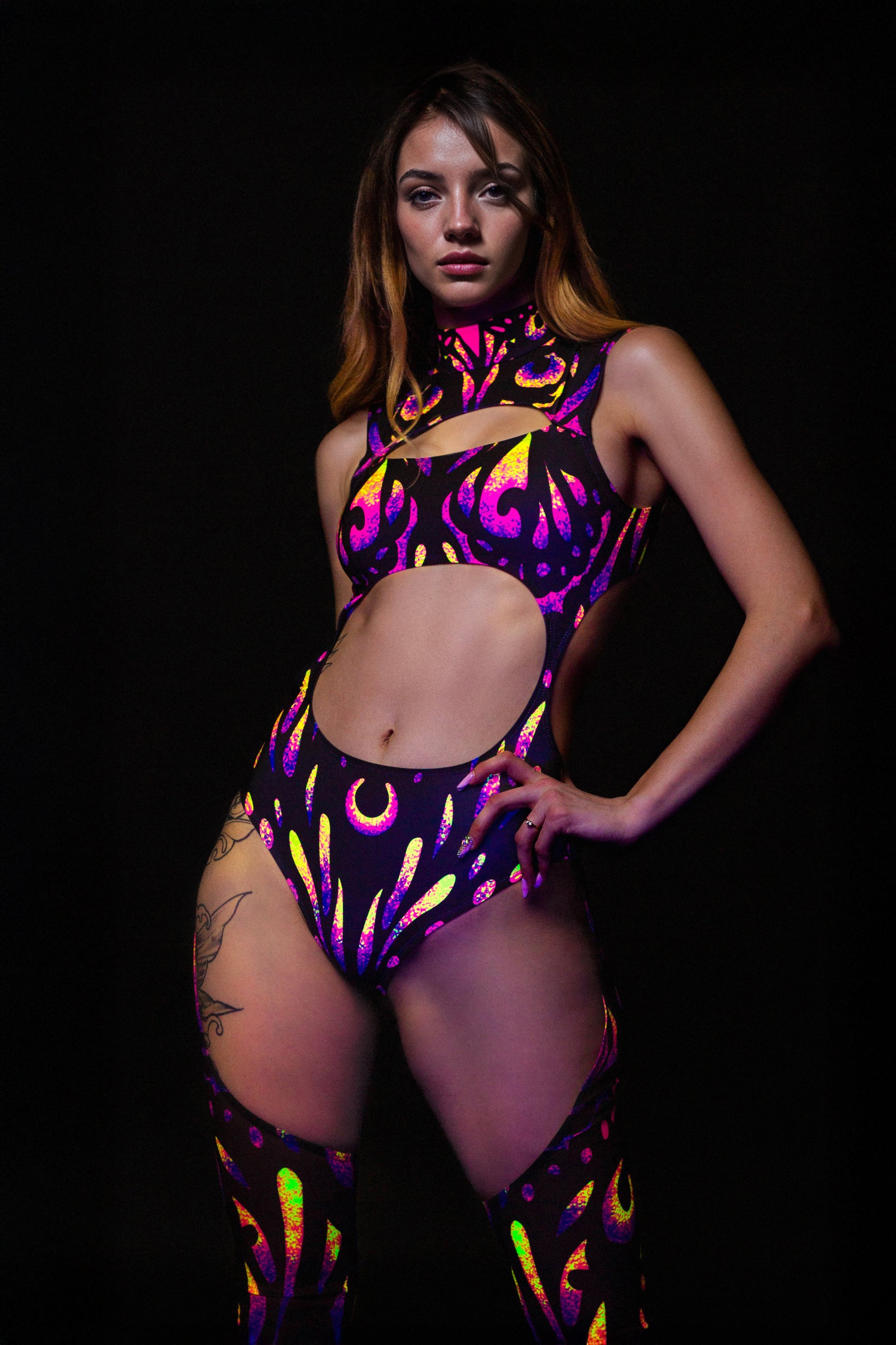 Dreamflight Chaps Leotard 1